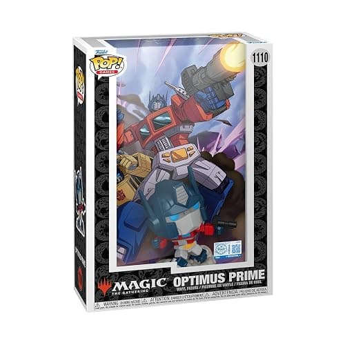 Funko Pop! Comic Cover: Transformers X Magic The Gathering - Optimus Prime - Collectable Vinyl Figure - Gift Idea - Official Merchandise - Toys for Kids & Adults - Cartoon Fans - Image 1