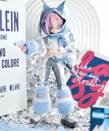 CALEMBOU 1/8 BJD Blind Box, Elite Agent Series Decoration Ball Jointed Doll, Cute Dress Up Doll with Joints, Collectible Action Figure for Birthday thumbnail 3