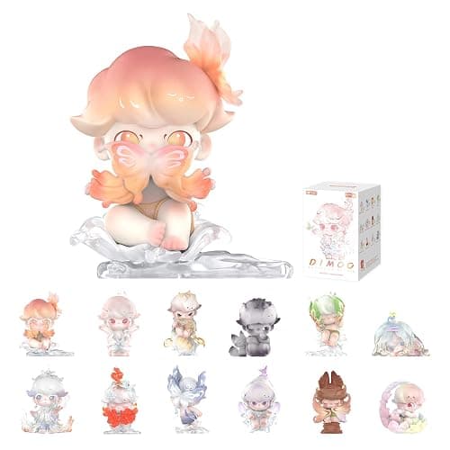 POP MART DIMOO Shapes in Nature Series Blind Box Figures, Random Design Action Figures Collectible Toys Home Decorations, Holiday Birthday Gifts for Girls and Boys, Single Box - Image 1