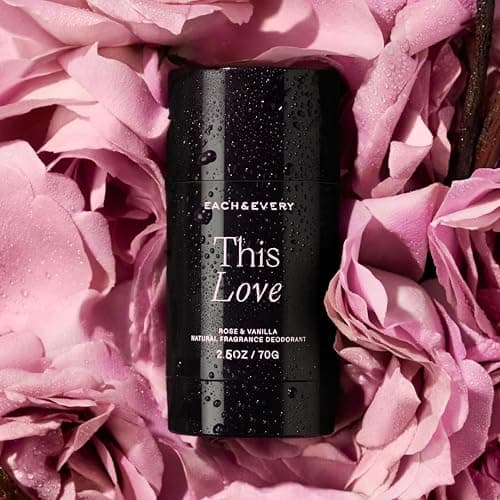 Each & Every Aluminum Free Deodorant for Women & Men – Natural Fragrance 72-Hr Odor Protection, Non-Toxic Deodorant for Sensitive Skin, EWG Verified, Baking Soda Free - Rose & Vanilla Scent, 2.5oz thumbnail 6