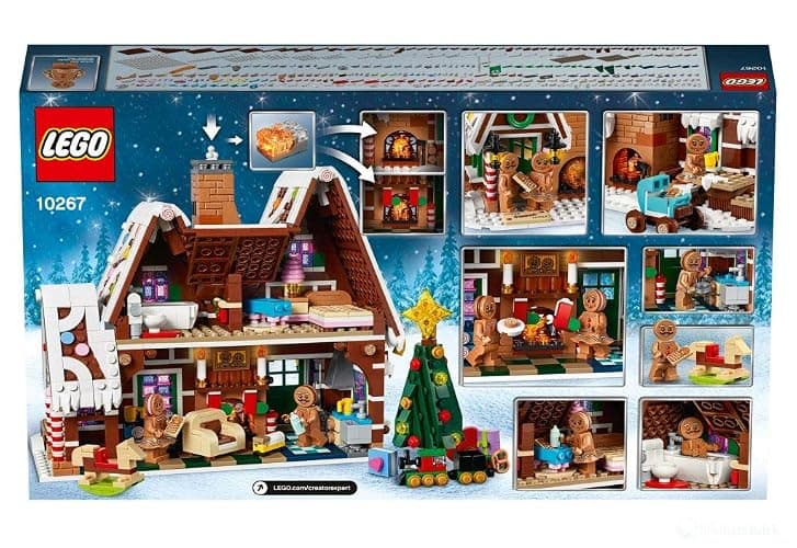 LEGO Creator Expert Gingerbread House 10267 Building Kit (1,477 Pieces) thumbnail 3