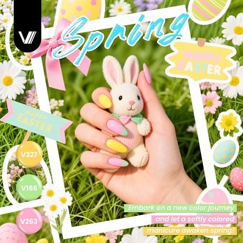 VANREESA 60 Pcs Gel Nail Polish Set, 55 Colors Gel Polish with Base Coat & 4 Effects Top Coat Full-Color Nail Polish Set All Seasons Nail Kit Gifts for Women Girls Nail Salon at Home thumbnail 3
