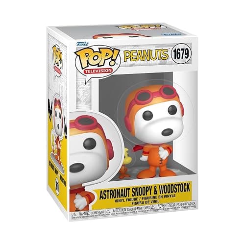 Funko Pop Animation: Peanuts - Space Snoopy - Classic Peanuts - Collectable Vinyl Figure - Gift Idea - Official Merchandise - Toys for Kids & Adults - Cartoon/Animation Fans - Image 1