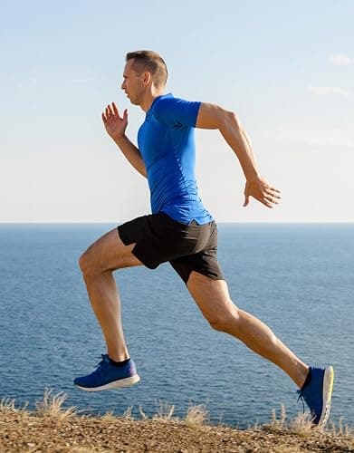 Lempue 2 Pack Mens Athletic Shorts 5 Inch Quick Dry Gym Workout Shorts Men Lightweight Sports Running Shorts with Pockets thumbnail 6