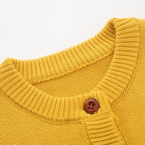 Toddler Knit Cardigan Little Boy Girl Button Up Sweater 18 Months - 12 Years thumbnail 7