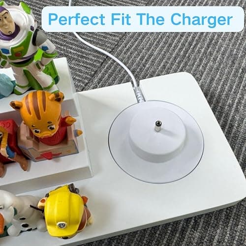 UGQIN Tonie Shelf Come with Carrying Case, 3 Tiered Magnetic Display Shelf,Tonie Figure Holder Toniebox Stand Kids Room (Light Blue) thumbnail 6