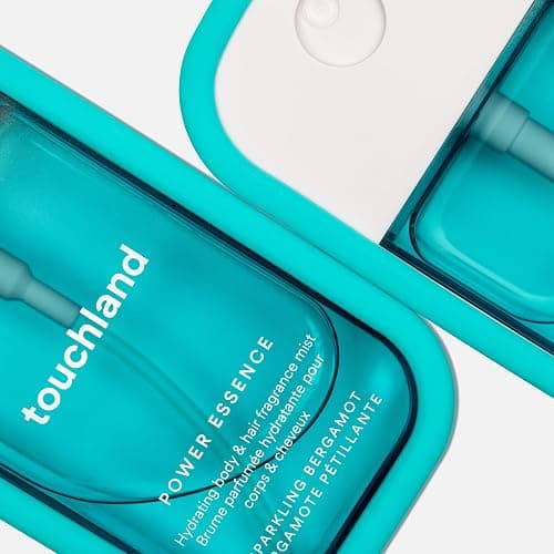 Touchland Body Mist Silicone Case with Keyring, 2 FL OZ - Azure Blue thumbnail 3