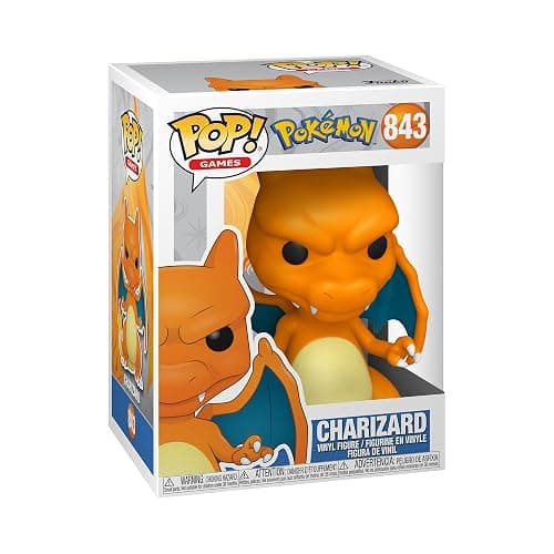 Funko Pop Games: Pokemon - Charizard 3.75 Inches - Collectable Vinyl Figure - Gift Idea - Official Merchandise - Toys for Kids & Adults - Video Games Fans - Model Figure for Collectors and Display - Image 1