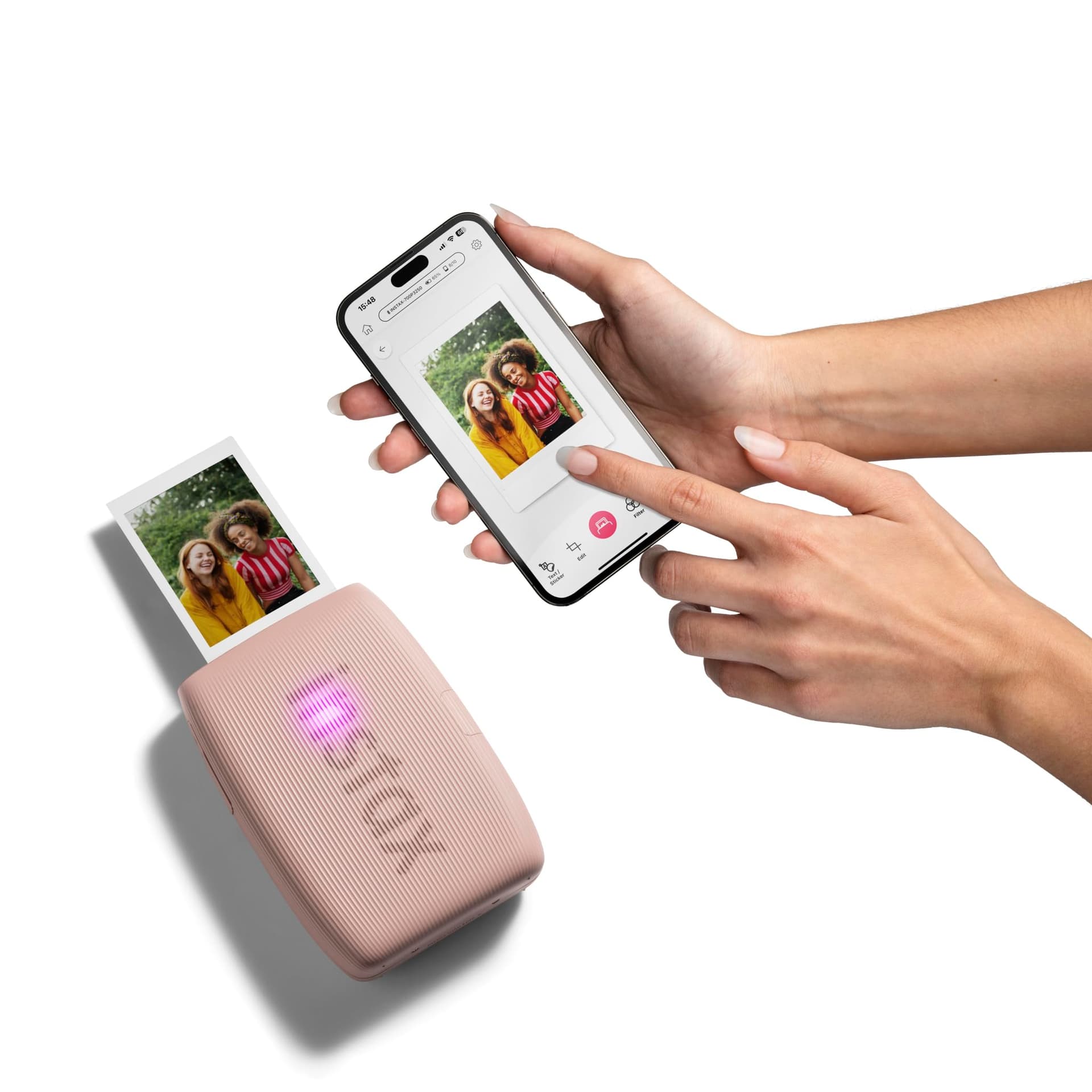 Instax Fujifilm Mini Link 3, Rose Pink thumbnail 4
