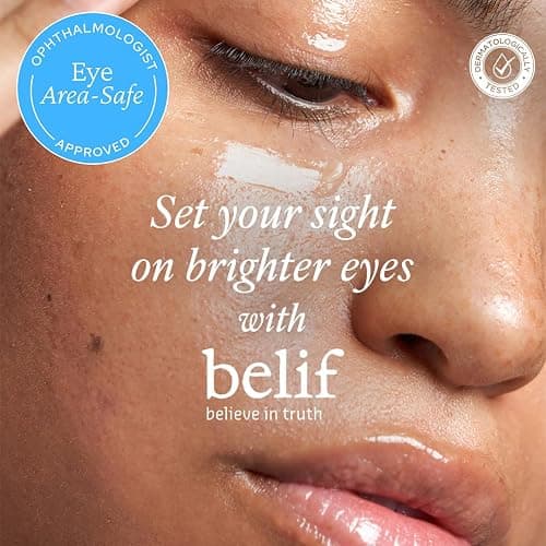 belif Aqua Bomb Cooling Eye Gel - Caffeine & Hyaluronic Acid for Puffiness & Hydration, Niacinamide & Vitamin C for Dark Circles, Adenosine & Collagen for Plumping & Firming, Korean Skin Care thumbnail 9