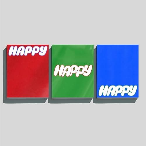 JIN solo Album [Happy] Photobook Random (Journey or Imagine or Navigate) + [Extra Photocards] - Image 1