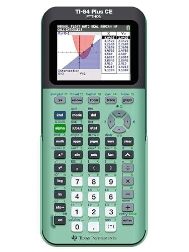 Texas Instruments TI-84 Plus CE Color Graphing Calculator, Mint thumbnail 2