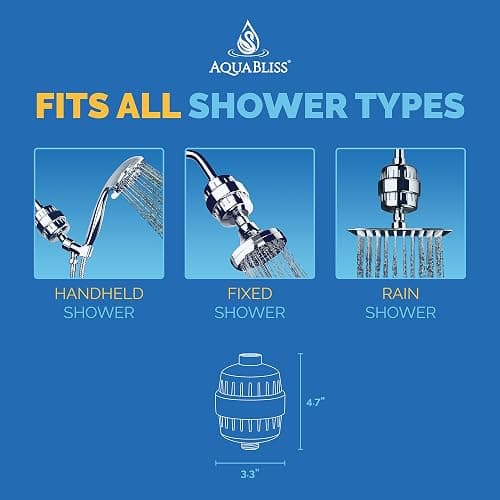 AquaBliss High Output Revitalizing Shower Filter - Reduces Dry Itchy Skin, Dandruff, Eczema, and Dramatically Improves The Condition of Your Skin, Hair and Nails - Oil Rubbed Bronze (SF100-ORB) thumbnail 7