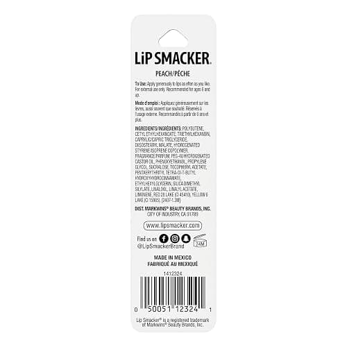 Lip Smacker Rolly Lip Gloss, Classic Roller-Ball Design for a Cooling Sensation, Hydrating & Moisturizing Shine - Peach thumbnail 7