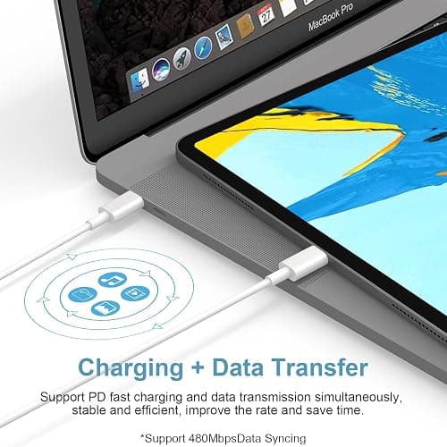iPhone 17 16 15 Charger Fast Charging Type C Chargers USB C Charger Block iPhone 17 16 15 Air Pro Max Chargers with 6FT Cable for iPhone 17/17 Plus/17 Pro Max/16/16 Plus/16 Pro Max/15 Pro Max/iPad Pro thumbnail 3