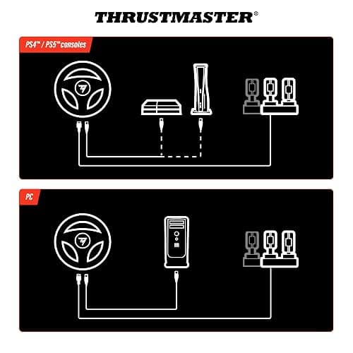 Thrustmaster T98 Ferrari 296 GTB, Racing Wheel for PS5, PS4, PC thumbnail 10