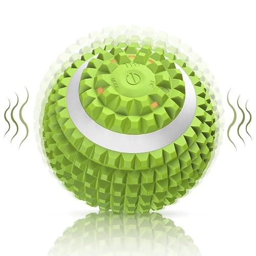 Uppye Vibrating Ball Massager, Vibration Massage Ball for Physical Therapy, Mobility Ball for Workout Recovery, Deep Tissue Massager for Pain Relief and Trigger Point Treatment (Green) - Image 1