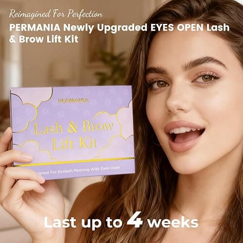 PERMANIA Korean Lash Lift Kit, Can be Operated with Eyes Open for Lash Perm | Suitable for DIY with Detailed Instruction, Salon Results Instant thumbnail 6