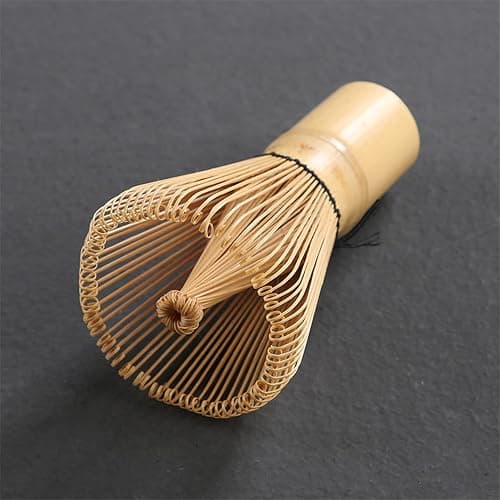 Matcha Whisk - Bamboo Whisk for Matcha Powder, Handcrafted Organic Traditional Japanese Chasen, 100-Prong Matcha Stirrer Wisk Mixer Brush for Authentic Tea Preparation thumbnail 7