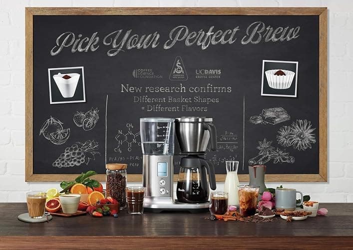 Breville BDC400BSS Precision Brewer Drip Coffee Maker, Brushed Stainless Steel, Glass Carafe thumbnail 8