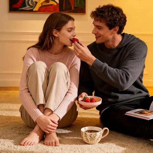 goldmiky Kaffeetasse mit Deckel, 460 ml,Elegante Geschenkbox, Landhausstil | Tasse mit Glockenblumen-Blumenmuster, Großes Fassungsvermögen, Rutschfester Boden, Ideal für Cappuccino, Latte und Tee thumbnail 6