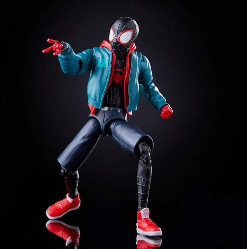 Hasbro Marvel Legends Series Spider-Man: Into The Spider-Verse Miles Morales 6-inch Collectible Action Figure Toy thumbnail 11