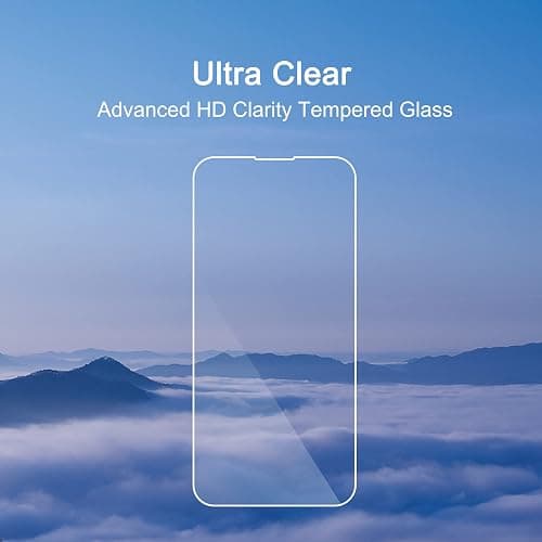 Ailun Screen Protector for iPhone 14 Plus/iPhone 14 Pro Max [6.7 Inch] Display 3 Pack Tempered Glass, Sensor Protection, Dynamic Island Compatible, Case Friendly thumbnail 4