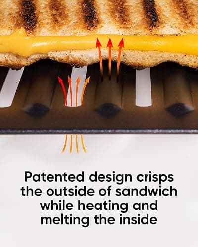 Revolution Toastie Press (Works With All Toasters) Conveniently Toast Delicious Grilled Cheeses, Quesadillas, and Paninis in Your Toaster thumbnail 5