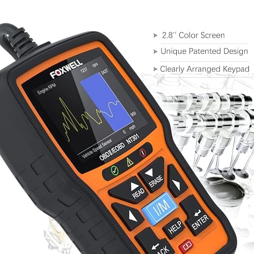 FOXWELL NT301 OBD2 Scanner Live Data Professional Mechanic OBDII Diagnostic Code Reader Tool for Check Engine Light thumbnail 9