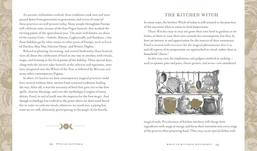 Wiccan Kitchen: A Guide to Magical Cooking & Recipes - A Cookbook thumbnail 8
