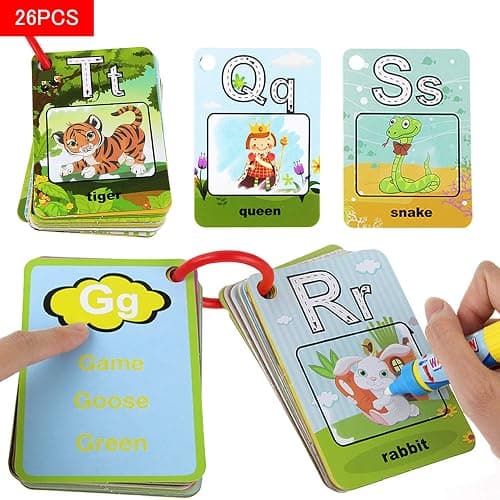 Coolplay A-Z 26 Alphabet Water Cards, Children Drawing Card for Kids Educational Toys for Travel thumbnail 7