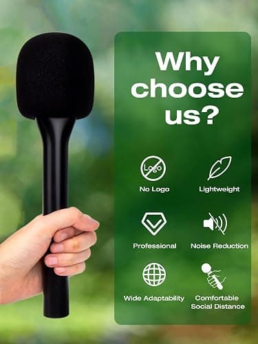 SUNMON Handheld Wireless Mic Stand for DJI Mic, Holder for DJI Mic 2, DJI Microphone Interview Handheld Mount Adapter for DJI Mic1/ 2 thumbnail 4