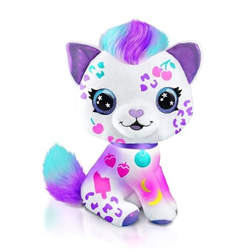 Canal Toys Personalize Airbrush Plush Large Kitty! Decorate, wash, Repeat! Customize Your own Spray Art Plush with Markers, Battery Powered Airbrush and 100+ Stencils. Ages 6+ thumbnail 12