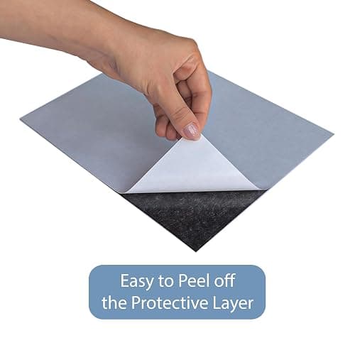 Ferdo Stylo Magnetic Sheets, 8x10 Inches, 5 Pack, Magnet Sheets, Magnet Sheet, Magnet Sheets with Adhesive, Magnetic Sheets with Adhesive Backing thumbnail 5