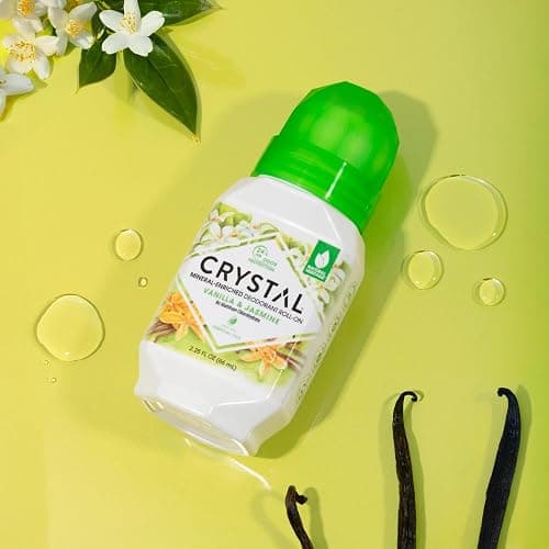 Crystal Mineral Deodorant Roll-On, Vanilla Jasmine, 2.25 fl oz thumbnail 3
