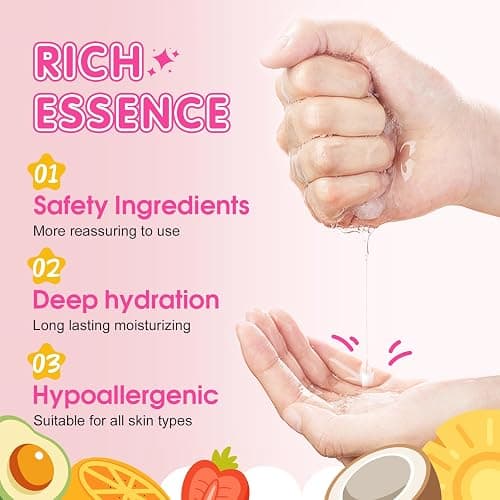 14 Pack Fruit Face Masks Skincare for Kids, Sheet Hydrating Facial Mask for All Skin Types, Bulk Collagen Face Mask for Women Skin Care, Birthday Party Spa Gifts for Teens Girls - A-14 Pack Fruit Facial Masks thumbnail 5