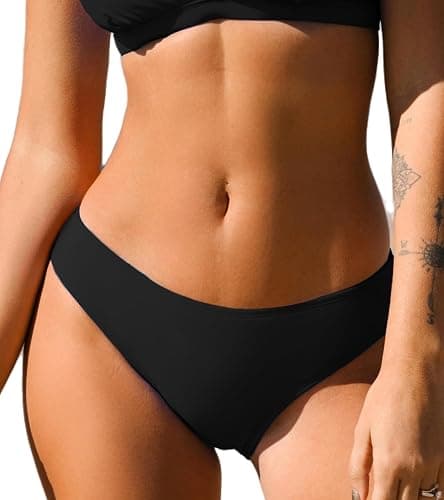 CUPSHE Womens Swimsuit Bikini Bottom Low Rise Bathing Suit - Image 1