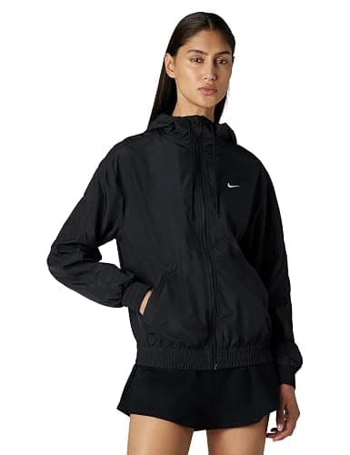 Nike Women's Sportswear Classic Wovens Loose UV Hooded Jacket - Image 1