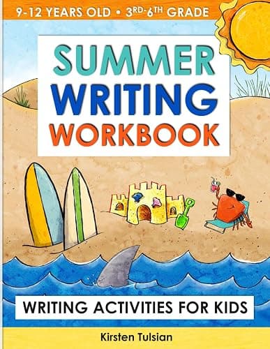 Summer Writing Workbook: Writing Activities for Kids in 3rd, 4th, 5th, and 6th Grade - Image 1
