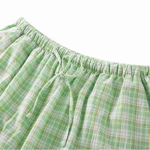 STMAHER Women's 2 Piece Cotton Pajama Sets Long Sleeve Sleepwear Button Down Soft Lightweight Pj Pants Set With Pockets thumbnail 5