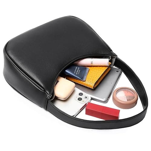 CYHTWSDJ Shoulder Bags for Women, Cute Hobo Tote Handbag Mini Clutch Purse with Zipper Closure thumbnail 3