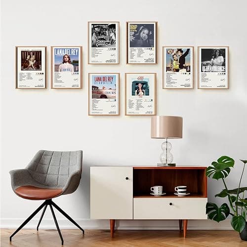 NILK Lana Poster Album Cover Limited Edition Posters (Set of 8) Unframed 8in X 12in(20 X 30cm) thumbnail 5