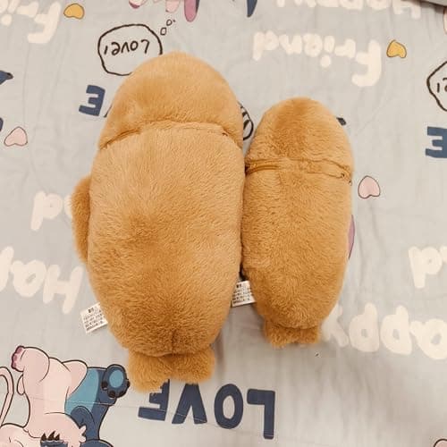 Karoeiwa Cute Taiyaki Cat Plush Pillow Small Size 11.8 inch Kitten Inside Fish 2 in 1 Kitty Stuffed Animal Ultra Soft Plushies Toys Gifts for Kids Girlfriend Orange thumbnail 3