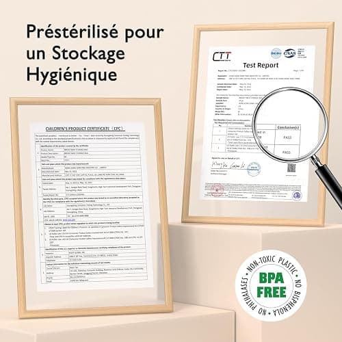 Momcozy Sachets de Congélation Lait Maternel 180mL - Lot de 120 Poches Stériles avec Double Fermeture Étanche | Conservation Hygiénique Allaitement et Stockage Réfrigéré thumbnail 7