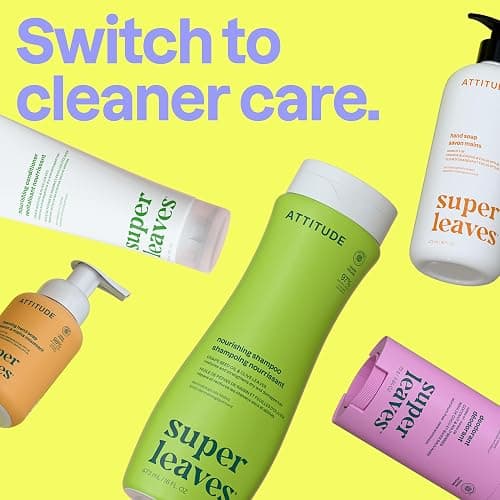 ATTITUDE Foaming Hand Soap, EWG Verified, Plant and Mineral-Based Ingredients, Vegan and Cruelty-free Personal Care Products, Earl Grey & Fresh Cucumber, 10 Fl Oz thumbnail 6