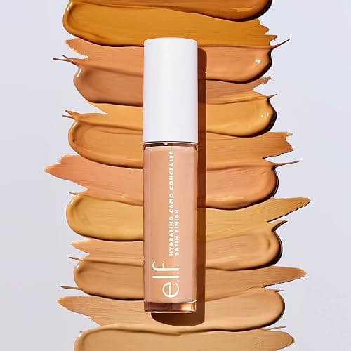 e.l.f. Hydrating Camo Concealer, Satin Finish, Conceals, Corrects & Highlights, Light Sand, 0.203 Fl Oz (6mL) - Light Sand thumbnail 4