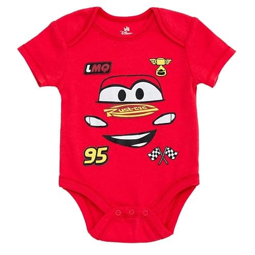 Disney Baby Girls Boys 3 Pack Bodysuits Newborn to Infant Sizes (Newborn - 24 Months) thumbnail 3