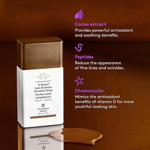 Drunk Elephant D-Bronzi Sunshine Drops - 30 ml/1 fl oz - Bronzing Color Serum Drops - Clean Clinical Skincare - Cruelty-Free - Dermatologist-Tested - Free of Essential Oils, Silicones, and Fragrance thumbnail 5