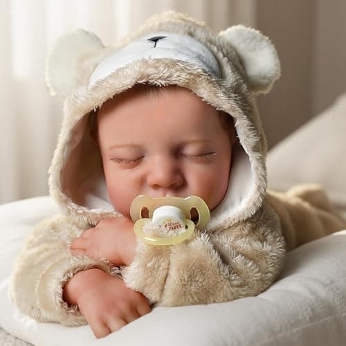 BABESIDE Lifelike Reborn Baby Dolls Boy - 17-Inch Baby Soft Body Realistic-Newborn Baby Doll Silicone Full Body Vinyl Real Life Baby Dolls with Toy Accessories thumbnail 8