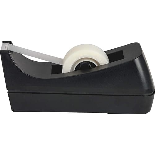 Desktop Tape Dispenser - Non-Skid Base - Weighted Tape Roll Dispenser - Perfect for Office Home School (Tape not Included) 4 Pack thumbnail 8